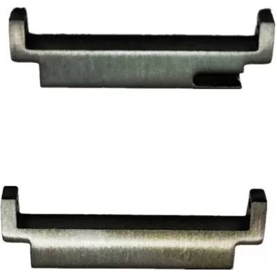INF Schwarzer Edelstahl Uhrenarmband-Verbinder 22mm auf 18mm INF Schwarzer Edelstahl Uhrenarmband-Verbinder 22mm auf 18mm
