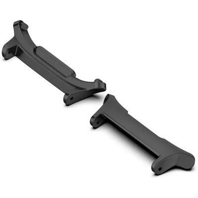 INF Edelstahl Uhrenarmband Verbinder Schwarz 22 mm INF Edelstahl Uhrenarmband Verbinder Schwarz 22 mm