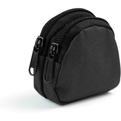 INF Canvas Bluetooth Kopfhörerhülle - Kompakte Camouflage-Tasche Schwarz INF Canvas Bluetooth Kopfhörerhülle - Kompakte Camouflage-Tasche Schwarz