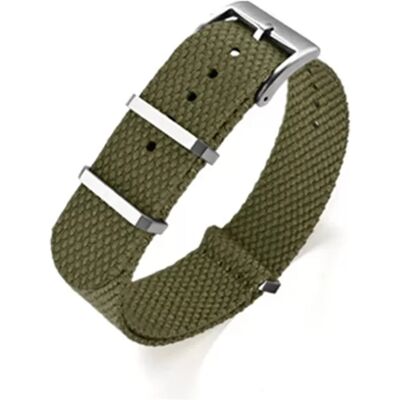 INF Premium Nylon Uhrenarmband für Omega X Swatch Grün 22 mm INF Premium Nylon Uhrenarmband für Omega X Swatch Grün 22 mm