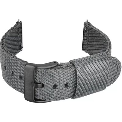 INF Stylischer 24/22/20/18mm Nylon Uhrenarmband Ersatz Schwarz 22 mm INF Stylischer 24/22/20/18mm Nylon Uhrenarmband Ersatz Schwarz 22 mm