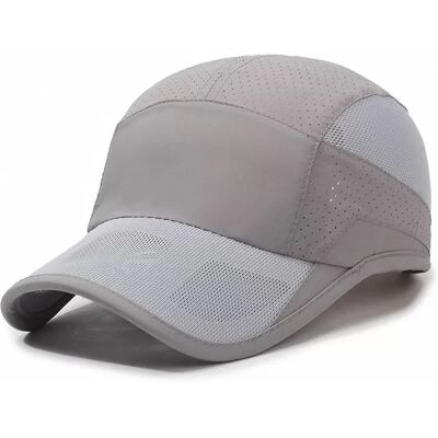 INF Leichte, atmungsaktive Baseballkappe Grau INF Leichte, atmungsaktive Baseballkappe Grau