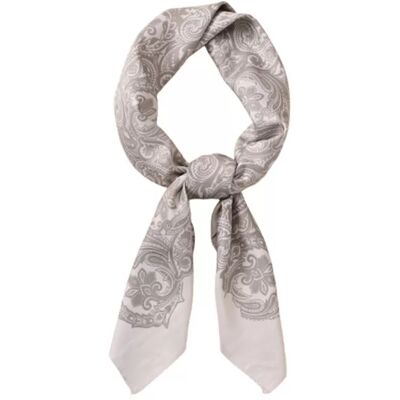 INF Eleganter quadratischer Satinschal (90 x 90 cm) Grau INF Eleganter quadratischer Satinschal (90 x 90 cm) Grau