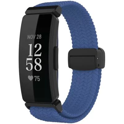 INF Nylon-Uhrenarmband für Fitbit Inspire 3 Blau INF Nylon-Uhrenarmband für Fitbit Inspire 3 Blau