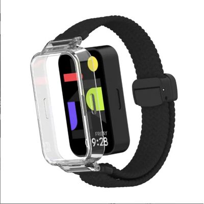 INF Redmi Band 3/9 Active Nylon-Armband mit Magnetverschluss Schwarz INF Redmi Band 3/9 Active Nylon-Armband mit Magnetverschluss Schwarz