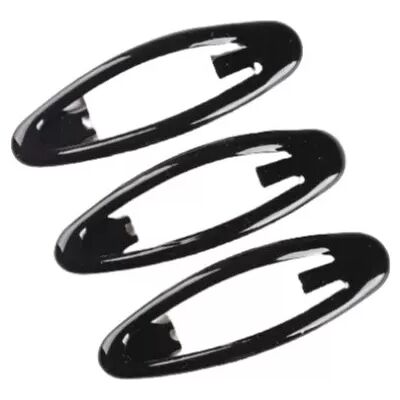 INF Klassische Metall Haarspangen - Set mit 3 ovalen Haarspangen INF Klassische Metall Haarspangen - Set mit 3 ovalen Haarspangen