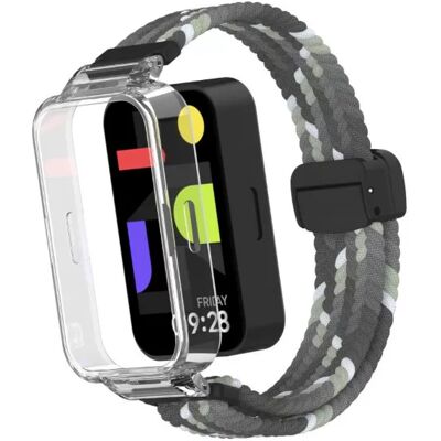 INF Redmi Band 3/9 Active Nylon-Armband mit Magnetverschluss Grau INF Redmi Band 3/9 Active Nylon-Armband mit Magnetverschluss Grau