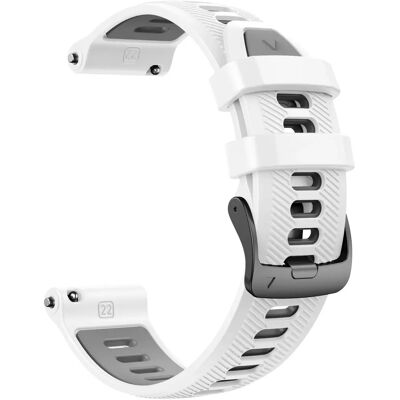 INF Schnellverschluss-Silikon-Uhrenarmband für Forerunner Weiß INF Schnellverschluss-Silikon-Uhrenarmband für Forerunner Weiß