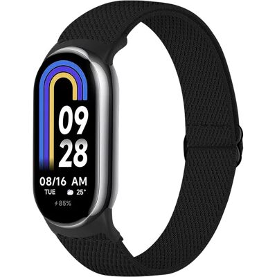 INF Elastisches Nylon-Uhrenarmband für Xiaomi 8/9 (14 mm) Schwarz INF Elastisches Nylon-Uhrenarmband für Xiaomi 8/9 (14 mm) Schwarz