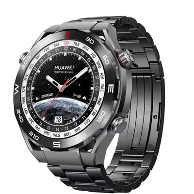 INF 22mm Konvexkopf Drei-Glieder Titan Uhrenarmband - Schwarz INF 22mm Konvexkopf Drei-Glieder Titan Uhrenarmband - Schwarz