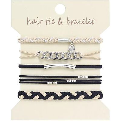 INF Bohemian Haargummi-Armband - Stilvolle Haar-Accessoires INF Bohemian Haargummi-Armband - Stilvolle Haar-Accessoires