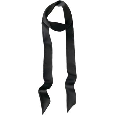 INF Eleganter, schmaler Schal aus 100 % Seide – vielseitiges Accessoire Schwarz INF Eleganter, schmaler Schal aus 100 % Seide – vielseitiges Accessoire Schwarz