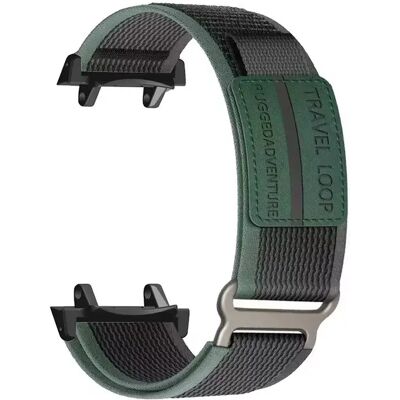 INF Grün-Schwarzes Nylon-Armband kompatibel mit Amazfit T-Rex 3 – Komfort und Stil INF Grün-Schwarzes Nylon-Armband kompatibel mit Amazfit T-Rex 3 – Komfort und Stil