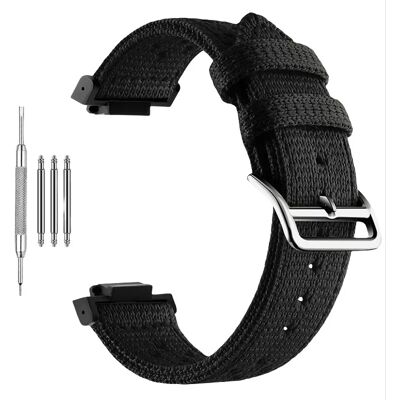 INF Nylon-Uhrenarmband kompatibel mit Casio G-SHOCK GA100/DW-5600 – Strickdesign Schwarz INF Nylon-Uhrenarmband kompatibel mit Casio G-SHOCK GA100/DW-5600 – Strickdesign Schwarz