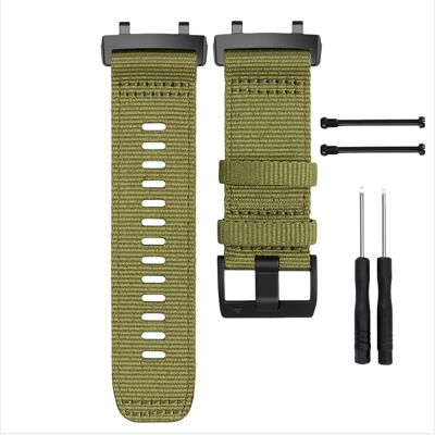 INF Nylon-Uhrenarmband kompatibel mit Amazfit T-Rex 2 - Bequemer, schweißfester Ersatz Grün INF Nylon-Uhrenarmband kompatibel mit Amazfit T-Rex 2 - Bequemer, schweißfester Ersatz Grün