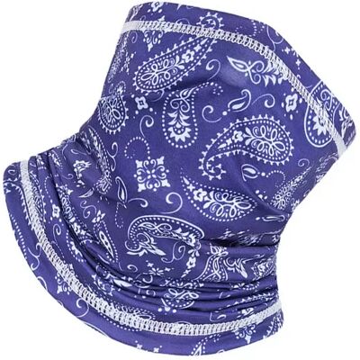 INF 2er-Pack Motorrad-Gesichtsmaske: Atmungsaktiver, weicher und vielseitiger Nackenwärmer Blau INF 2er-Pack Motorrad-Gesichtsmaske: Atmungsaktiver, weicher und vielseitiger Nackenwärmer Blau
