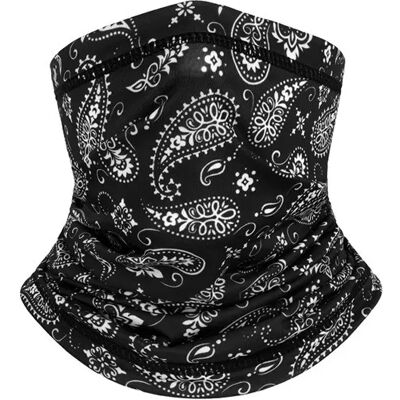INF 2er-Pack Motorrad-Gesichtsmaske: Atmungsaktiver, weicher und vielseitiger Nackenwärmer Schwarz INF 2er-Pack Motorrad-Gesichtsmaske: Atmungsaktiver, weicher und vielseitiger Nackenwärmer Schwarz
