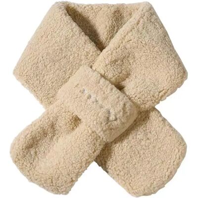 INF Sherpa Fleece Schal - Winter Verdickter Warmer Nackenwärmer, Weicher & Gemütlicher Nackenschutz Khaki INF Sherpa Fleece Schal - Winter Verdickter Warmer Nackenwärmer, Weicher & Gemütlicher Nackenschutz Khaki