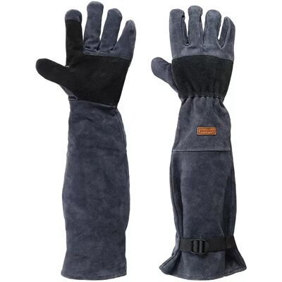 INF Verdickte Leder Anti-Biss Handschuhe für Tierhandling & Reptilienschutz INF Verdickte Leder Anti-Biss Handschuhe für Tierhandling & Reptilienschutz