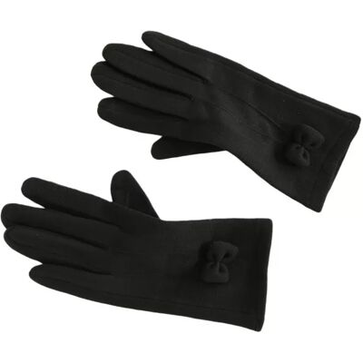 INF Touchscreen-Handschuhe mit Schleife - Fleecegefütterte Winterhandschuhe INF Touchscreen-Handschuhe mit Schleife - Fleecegefütterte Winterhandschuhe