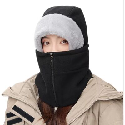 INF Winter Radfahren Winddichte Thermische Gesichtsmaske Nackenwärmer Kapuze - Ultimativer Kälteschutz Schwarz INF Winter Radfahren Winddichte Thermische Gesichtsmaske Nackenwärmer Kapuze - Ultimativer Kälteschutz Schwarz