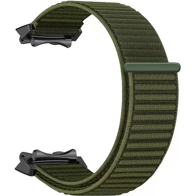 INF Nylon-Uhrenarmband kompatibel mit Amazfit T-Rex 3 - Atmungsaktives Sportarmband Grün INF Nylon-Uhrenarmband kompatibel mit Amazfit T-Rex 3 - Atmungsaktives Sportarmband Grün