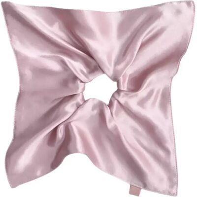 INF 19 Momme Seiden-Haargummi Quadratisch - Sanftes Satin Haar-Schal Scrunchie Rosa INF 19 Momme Seiden-Haargummi Quadratisch - Sanftes Satin Haar-Schal Scrunchie Rosa