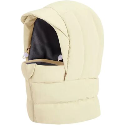 INF Wintermütze Gesichtsmaske Nackenwärmer Kapuze - Fahrradhelm kompatibel Beige INF Wintermütze Gesichtsmaske Nackenwärmer Kapuze - Fahrradhelm kompatibel Beige