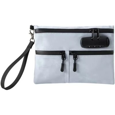 INF Multifunktionale kleine Tasche mit Zahlenschloss – Sichern Sie Ihre Wertsachen Blau INF Multifunktionale kleine Tasche mit Zahlenschloss – Sichern Sie Ihre Wertsachen Blau
