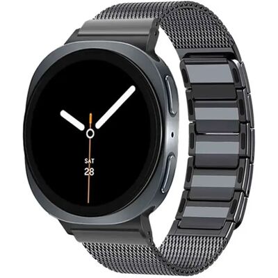 INF Magnetisches Edelstahl-Uhrenarmband kompatibel mit Samsung Watch8/8 Classic - Mehrere Farben Grau INF Magnetisches Edelstahl-Uhrenarmband kompatibel mit Samsung Watch8/8 Classic - Mehrere Farben Grau
