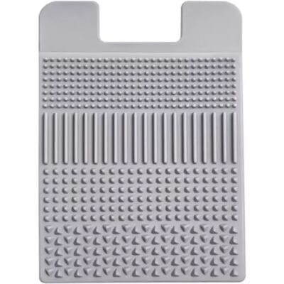 INF Silikon Sensorische Textur Kartenhalter, Tragbare Klebehandy Brieftasche, kompatibel mit Huawei, Samsung, Apple, Garmin Grau INF Silikon Sensorische Textur Kartenhalter, Tragbare Klebehandy Brieftasche, kompatibel mit Huawei, Samsung, Apple, Garmin Grau
