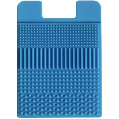 INF Silikon Sensorische Textur Kartenhalter, Tragbare Klebehandy Brieftasche, kompatibel mit Huawei, Samsung, Apple, Garmin Blau INF Silikon Sensorische Textur Kartenhalter, Tragbare Klebehandy Brieftasche, kompatibel mit Huawei, Samsung, Apple, Garmin Blau