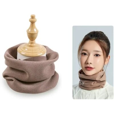 INF Winter Warmer Fleece-Nackengamasche - Winddichter Thermischer Nackenwärmer für Damen und Herren Kamel INF Winter Warmer Fleece-Nackengamasche - Winddichter Thermischer Nackenwärmer für Damen und Herren Kamel