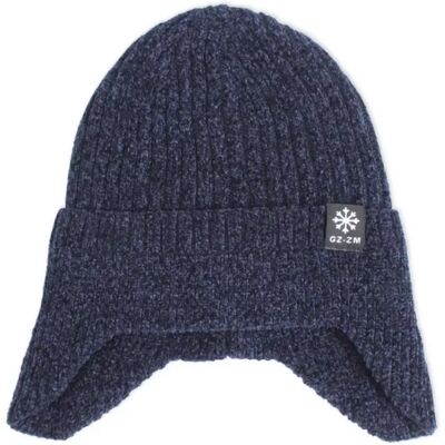 INF Warme Herren Wintermütze - Chenille Strickmütze mit Ohrenklappen für kaltes Wetter Dunkelblau INF Warme Herren Wintermütze - Chenille Strickmütze mit Ohrenklappen für kaltes Wetter Dunkelblau