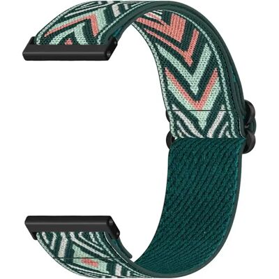 INF Multicolor Nylon Ersatz-Uhrenarmband kompatibel mit Coros Nomad kompatibel mit Apex 4 (46mm) — Elastisch 24cm INF Multicolor Nylon Ersatz-Uhrenarmband kompatibel mit Coros Nomad kompatibel mit Apex 4 (46mm) — Elastisch 24cm