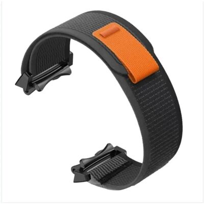 INF Nylon Gewebtes Atmungsaktives Uhrenarmband kompatibel mit Amazfit T-Rex 2 – Leicht, Verstellbar, Schweißbeständig Schwarz INF Nylon Gewebtes Atmungsaktives Uhrenarmband kompatibel mit Amazfit T-Rex 2 – Leicht, Verstellbar, Schweißbeständig Schwarz
