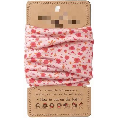 INF Curly Pineapple Stirnband für Damen – Polyester Haar-Buff, Mehrere Farben, 35cm x27cm x0.5cm Rosa INF Curly Pineapple Stirnband für Damen – Polyester Haar-Buff, Mehrere Farben, 35cm x27cm x0.5cm Rosa
