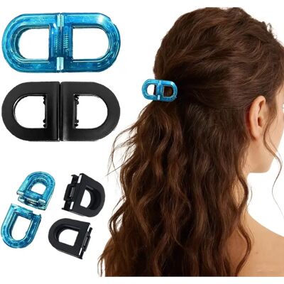 INF Magnetische Haarclips 2er-Set – Starker Halt, knickfrei, ABS+magnet 2-in-1 Styling-Clips INF Magnetische Haarclips 2er-Set – Starker Halt, knickfrei, ABS+magnet 2-in-1 Styling-Clips