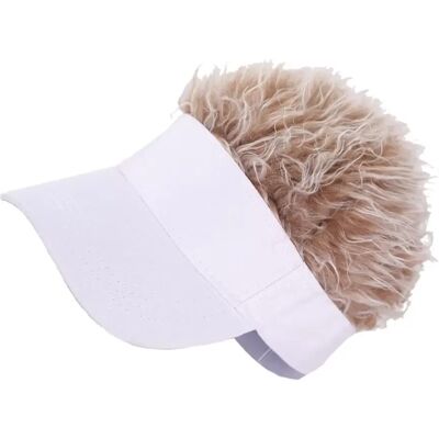 INF Baseballcap-Perücke - Integriertes Hut-und-Perücke-Design, atmungsaktives Mesh, verstellbare Passform, weiches Braun INF Baseballcap-Perücke - Integriertes Hut-und-Perücke-Design, atmungsaktives Mesh, verstellbare Passform, weiches Braun