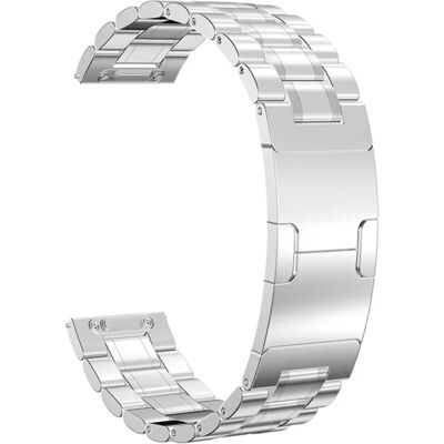 INF Schnellwechsel Edelstahl-Uhrenarmband kompatibel mit Longines 5-Glied Originalschließe — Magnetischer Schnellverschluss, Silber INF Schnellwechsel Edelstahl-Uhrenarmband kompatibel mit Longines 5-Glied Originalschließe — Magnetischer Schnellverschluss, Silber