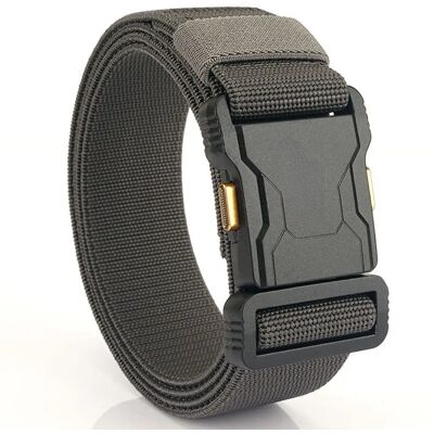 INF Taktischer Gürtel mit lang anhaltender Leistung, leichtem Design und ergonomischer Grau INF Taktischer Gürtel mit lang anhaltender Leistung, leichtem Design und ergonomischer Grau