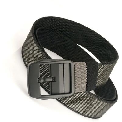 INF Outdoor Nylon-Gürtel mit automatischem Verschluss und drehbarer Aluminiumschnalle, verstellbar, wendbar, 125cm Grau INF Outdoor Nylon-Gürtel mit automatischem Verschluss und drehbarer Aluminiumschnalle, verstellbar, wendbar, 125cm Grau