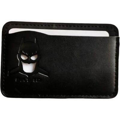 INF Kartenhalter kompatibel mit Batman – PU, mehrere Kartenfächer, kompakt 10cm x 7cm, Schwarz INF Kartenhalter kompatibel mit Batman – PU, mehrere Kartenfächer, kompakt 10cm x 7cm, Schwarz