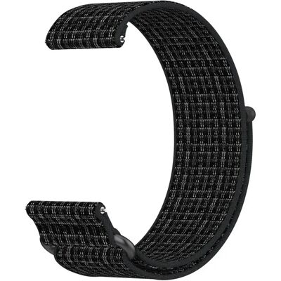 INF Universelles zweiteiliges Nylon-Uhrenarmband (ohne Steg) – Schnellverschluss, verstellbar mit Klettverschluss, kompatibel Schwarze Asche INF Universelles zweiteiliges Nylon-Uhrenarmband (ohne Steg) – Schnellverschluss, verstellbar mit Klettverschluss, kompatibel Schwarze Asche
