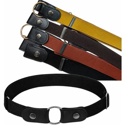 INF Unsichtbarer elastischer Gürtel ohne Schnalle im 4er-Pack INF Unsichtbarer elastischer Gürtel ohne Schnalle im 4er-Pack