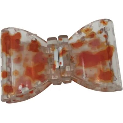 INF Smart magnetische Haarspange 2er-Pack – Oranges Schleifen-Design, schneller Magnetverschluss für vielseitige Frisuren INF Smart magnetische Haarspange 2er-Pack – Oranges Schleifen-Design, schneller Magnetverschluss für vielseitige Frisuren