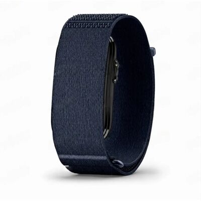 INF Uhrenarmband, kompatibel mit Garmin CIRQA – Twill-gewebtes Nylon mit Klettverschluss, atmungsaktiv, verstellbar, Länge 24cm Blau INF Uhrenarmband, kompatibel mit Garmin CIRQA – Twill-gewebtes Nylon mit Klettverschluss, atmungsaktiv, verstellbar, Länge 24cm Blau