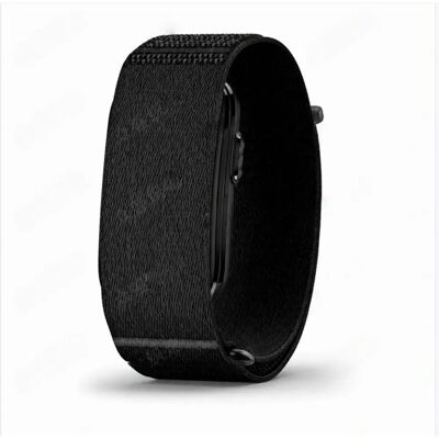 INF Uhrenarmband, kompatibel mit Garmin CIRQA – Twill-gewebtes Nylon mit Klettverschluss, atmungsaktiv, verstellbar, Länge 24cm Schwarz INF Uhrenarmband, kompatibel mit Garmin CIRQA – Twill-gewebtes Nylon mit Klettverschluss, atmungsaktiv, verstellbar, Länge 24cm Schwarz