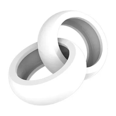 INF Stoßfeste Silikonhülle für Oura Ring Gen 3 S Weiß INF Stoßfeste Silikonhülle für Oura Ring Gen 3 S Weiß