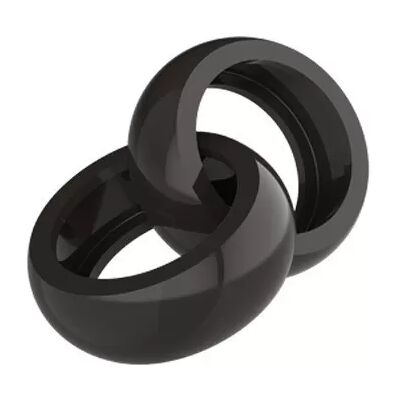 INF Stoßfeste Silikonhülle für Oura Ring Gen 3 S Schwarz INF Stoßfeste Silikonhülle für Oura Ring Gen 3 S Schwarz